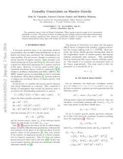 Causality Constraints on Massive Gravity