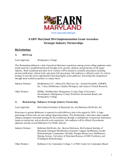 EARN - IG Summaries 9.4.docx - Maryland Department of Labor