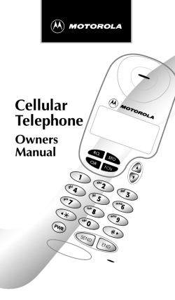Cellular Telephone