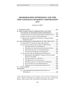 BUILDING A BETTER MOUSETRAP: PATENTING