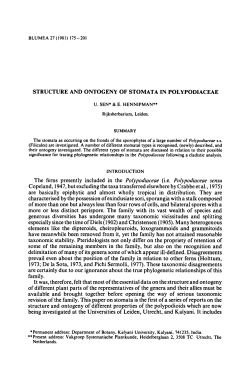 Introduction - Naturalis repository