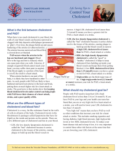 Control Your Cholesterol