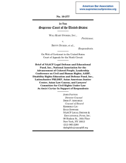 Brief for NAACP Legal Defense and Educational Fund, Inc., National