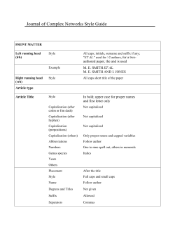 Style Guide - Oxford Academic