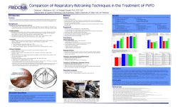 Comparison of Respiratory Retraining Techniques in the
