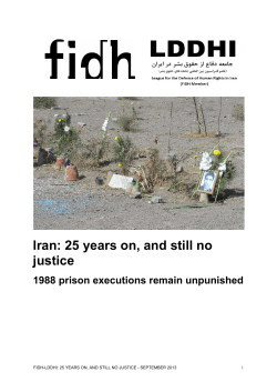Iran: 25 years on, and still no justice
