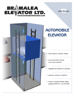 AE Series - Bramalea Elevator