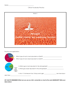 Abundant Plentiful, copious, lots, overflowing, bountiful