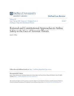 Rational and Constitutional Approaches to Airline