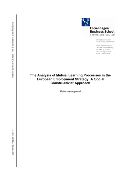 The Analysis of Mutual Learning