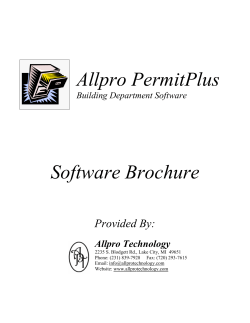 Allpro PermitPlus - Allpro Technology