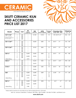 skutt ceramic kilns