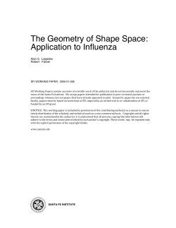 The Geometry of Shape Space