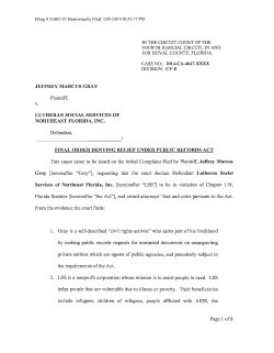 Plaintiff, Defendant. This cause came to be heard on the Initial