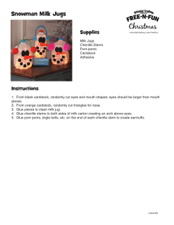 Snowman Milk Jugs - Arts Center Killingworth