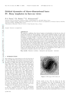 Orbital dynamics of three-dimensional bars: IV. Boxy isophotes in