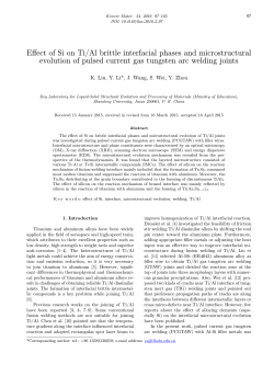Effect of Si on Ti/Al brittle interfacial phases and microstructural
