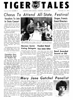 Chorus To Attend All-Sfote, Festivol