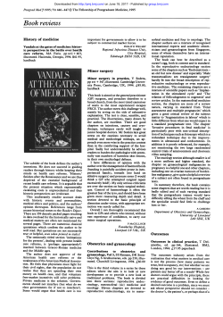 Minor surgery - Postgraduate Medical Journal