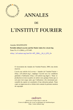 Partially defined cocycles and the Maslov index for a