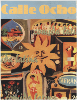 Calle Ocho (Drinks) - ScholarsArchive@JWU
