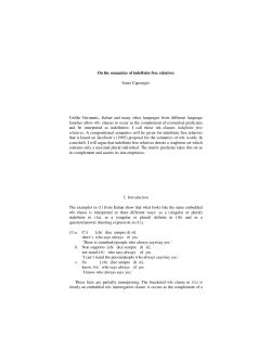 On the semantics of indefinite free relatives