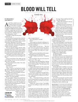 blood will tell