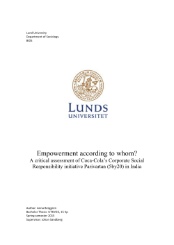 Empowerment according to whom?