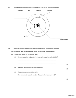 C1 Fundamental ideas and limestone revision