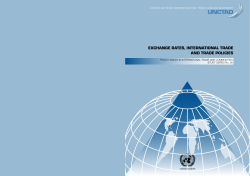 Exchange Rates, International Trade and Trade Policies
