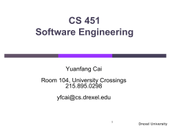 use cases - Drexel University