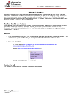 Microsoft OneNote