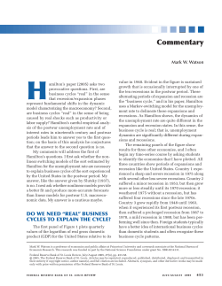 Commentary - Economic Research - St. Louis Fed