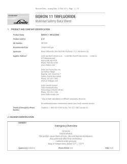 BORON 11 TRIFLUORIDE