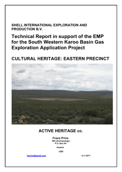 Appendix 8 - Cultural Heritage Technical Report