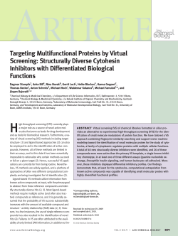 Targeting Multifunctional Proteins by Virtual