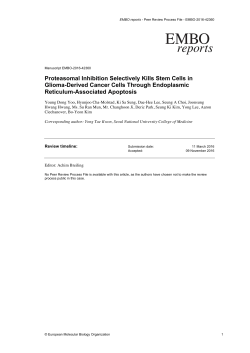 Review Process - EMBO Reports