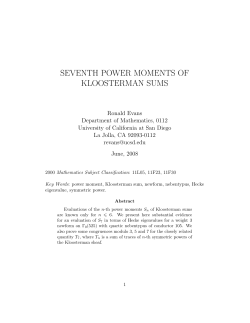 seventh power moments of kloosterman sums