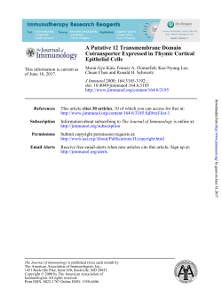 Epithelial Cells Cotransporter Expressed in Thymic Cortical A