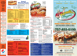 Norfolk - Paradise Pizzeria