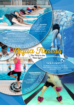 Aquafitness - State Swim