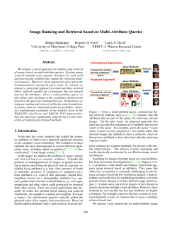 Image Ranking and Retrieval based on Multi