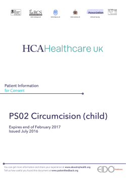 PS02lite Circumcision (child)