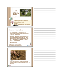Soil Structure