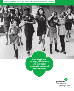 History of Girl Scouts (Capital Campaign)