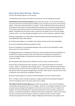 Bourn Brook Open Meeting – Minutes