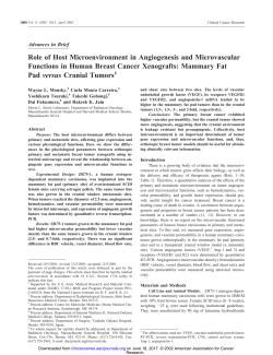 Role of Host Microenvironment in Angiogenesis and Microvascular