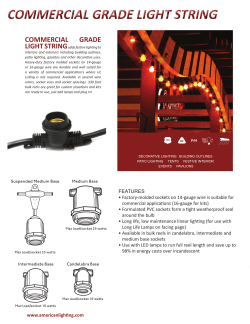 Commercial Grade Light String