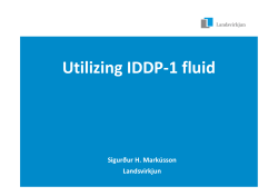 Utilizing IDDP