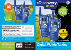 Digital Walkie Talkies